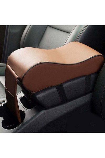 fun zone Generic Center Console Armrest Cushion Pad with Pocket