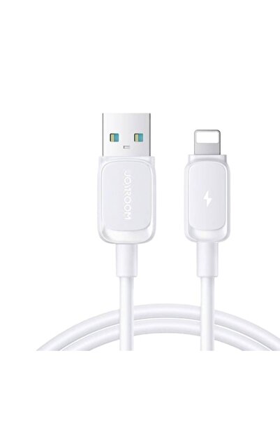 Joyroom Καλώδιο δεδομένων τηλεφώνου, Joyroom, USB σε Lightning, 1,2 μ., Λευκό