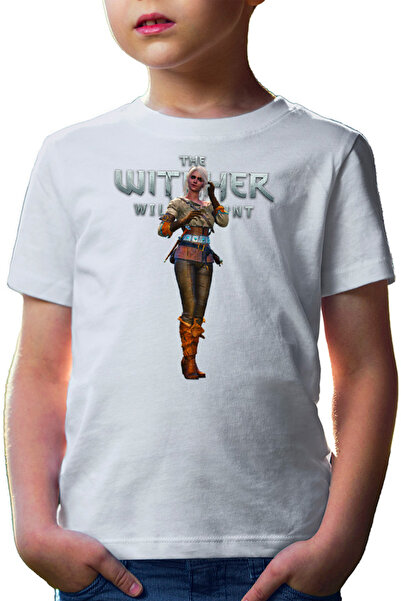 OEM Tricou copii Witcher Ciri Adventure Horror Exorcist Game