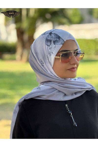 ALDAİR The Pashmina Viscose Fabric Is a Digital Pattern of 110 Grams