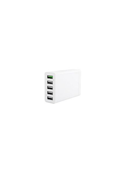 CoreParts Adaptor de alimentare USB multiport, alb, MBXUSBA-AC0004
