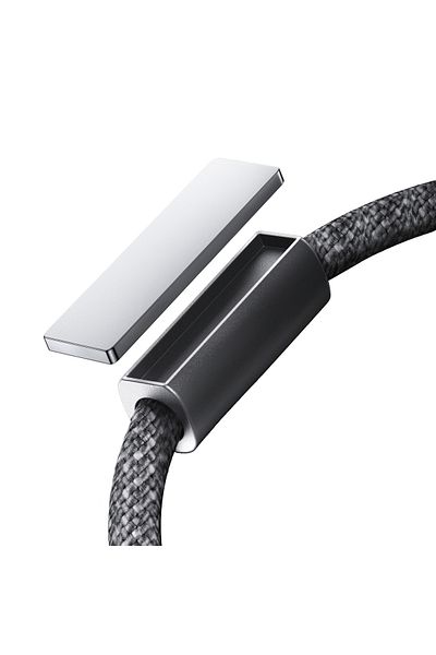 Joyroom USB-C - Cablu USB-C cu organizator și suport magnetic 1,2 m - gri