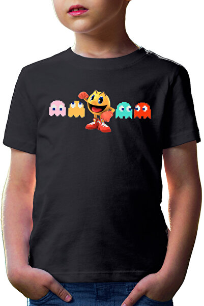 OEM Παιδικό μπλουζάκι Pac Man Ball Big Bandai Namco Toru Iwatani