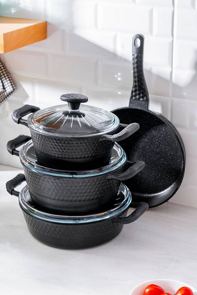 ACAR Diamante 7 Piece Cookware Set