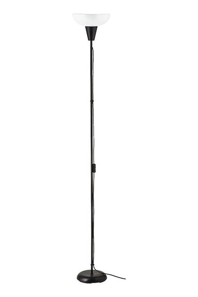 fun zone Generic Decorative Floor Uplighter Lamp Black/White 180cm