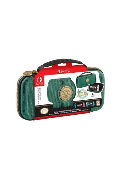 Nintendo The Legend Of Zelda Tears Of The Kingdom Deluxe Green Case (OLED/Lite)