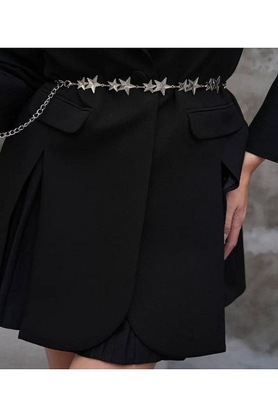 Lydie's Women's Belt Gold Metal Starry Belt Starfish Belt Skirt Belt Dress Belt