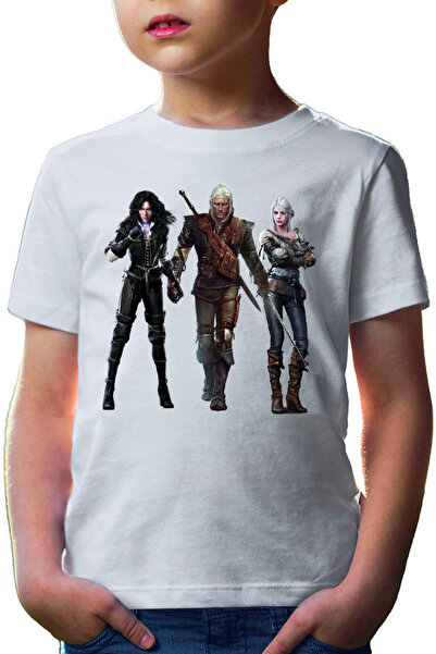 OEM Tricou copii Witcher Gerald Yennifer Wizard Magic Tank