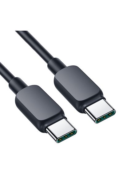 Joyroom Kabel przewód USB-C - USB-C 100W 1.2m czarny