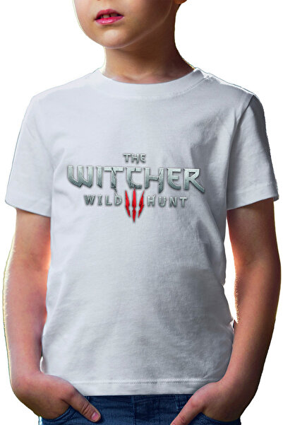 OEM Tricou copii Witcher Wild Hunt Logo Paranormal Monsters