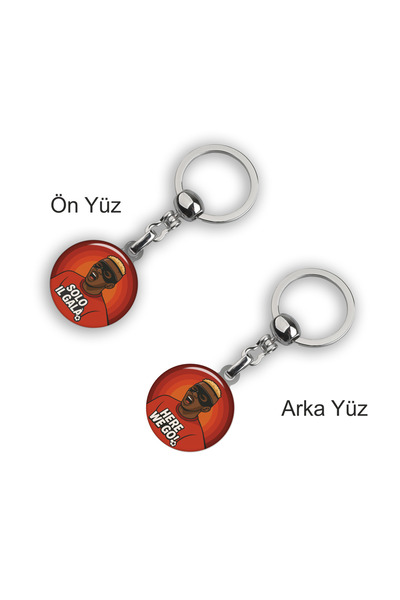 Modül Masked Football Player Keychain - Bag Ornament