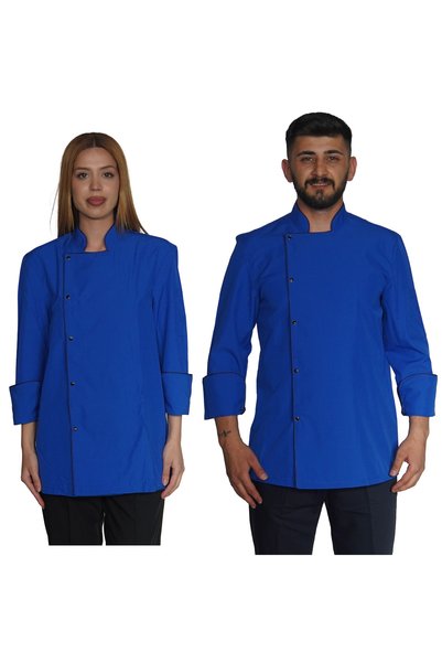 Marka AŞÇI/ŞEF CEKETİ SAKS MAVİ