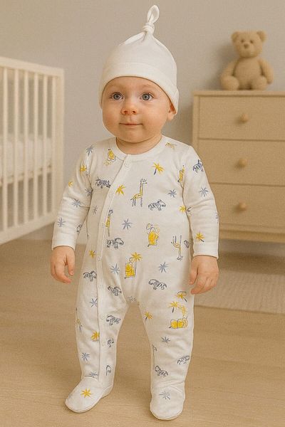 MİNİLOPPOO Boutique Hat 2-Piece Jumpsuit