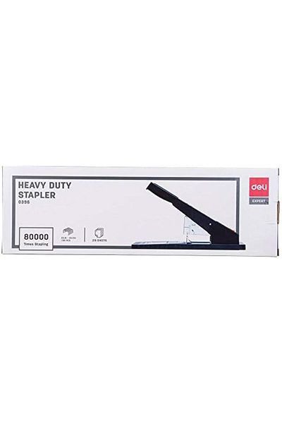 Deli E0396 Heavy Duty Stapler with Convenient Low-Staple Indicator