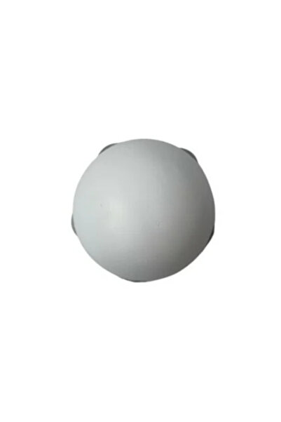 LUXXO Lampă de perete LED pentru interior/exterior, rezistentă la praf/umezeală, IP65, albă