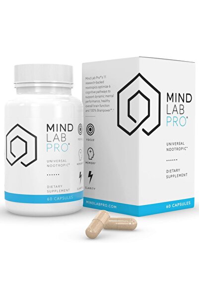 Mind Lab Pro Nootropic Brain Memory Energy Cdp Citikoline Cholin+Bacopa+Lions...