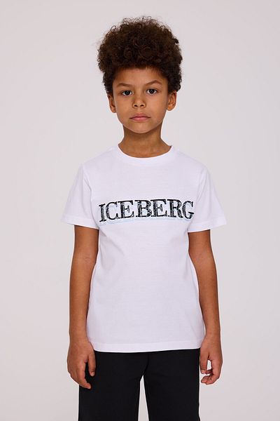 Iceberg Boy White Tshirt