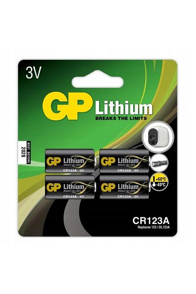 Inna marka GP Batteries LITHIUM Bateria CR123A, 102033