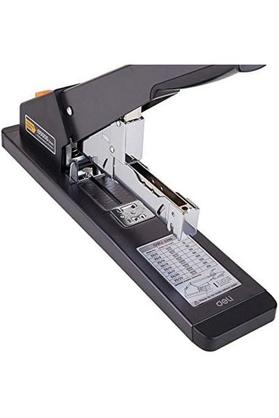 Deli E0396 Heavy Duty Stapler with Convenient Low-Staple Indicator