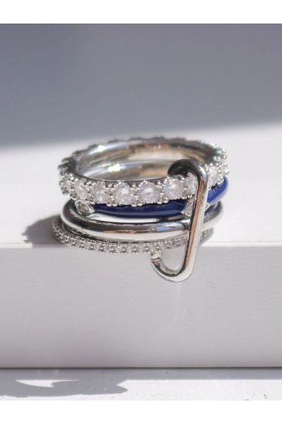 Reorah Collection Blue Velorien Ring Size 16 / L