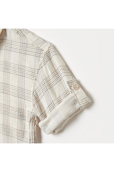 giggles Checked Regular Fit Shirt with Long Sleeves