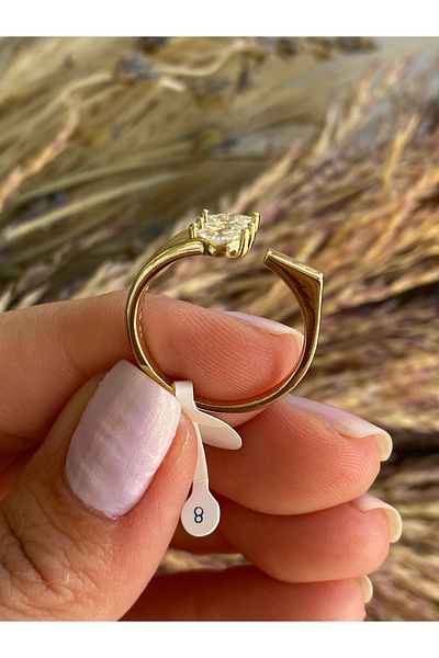 Lucios Golden Craftsmanship Markis Stone Ring (Adjustable)