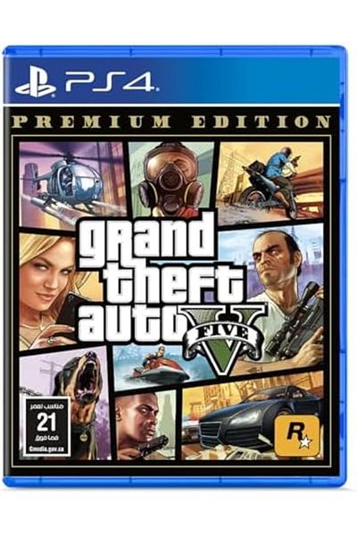 RockStar Games جراند ثفت أوتو لبلايستيشن 4 (نسخة السعودية)