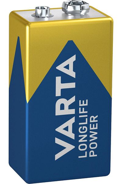 Inna marka Bateria alkaliczna Varta 6LR61 9V, jednorazowa, niebieska, 1 szt., 04922121411