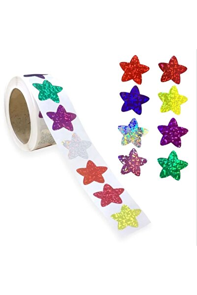 choice2 3 لفات، 500 قطعة من ملصقات فينوس ثلاثية الأبعاد، ملصقات ليزرية لمكافآ...