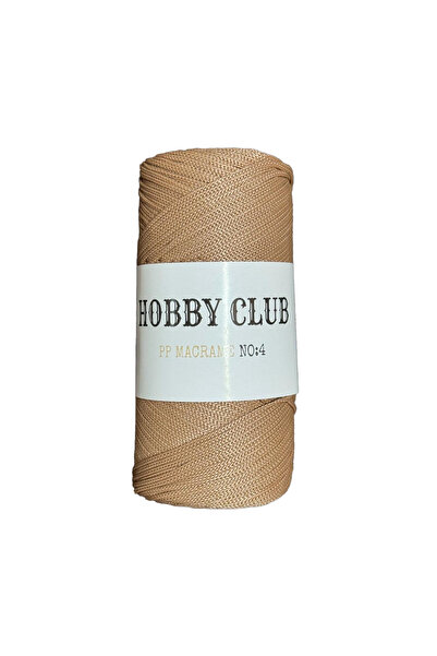 hobby club Πολυεστέρας Μακραμέ Νο:4 200γρ 2χιλ-038 Καμηλό