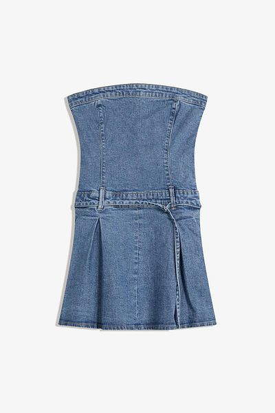Bershka Denim mini dress