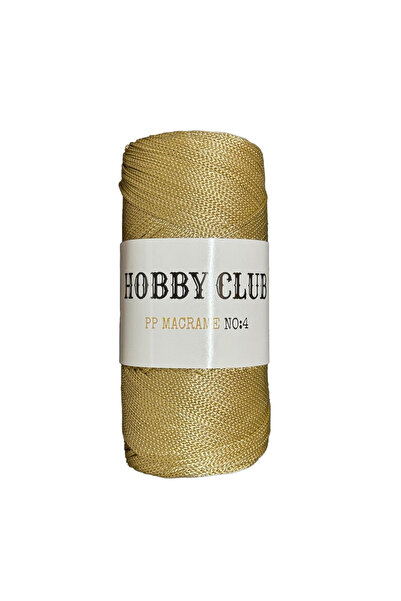 hobby club Полиестер макраме №:4 200GR 2mm-041 Vison