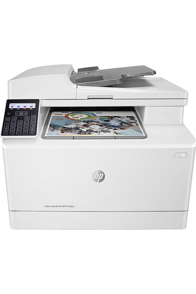 AHPT HP Color LaserJet Pro MFP M183fw - Drukarka, Kopiarka, Skaner, Faks, ADF 35 ark., Wi-Fi, 7KW56A