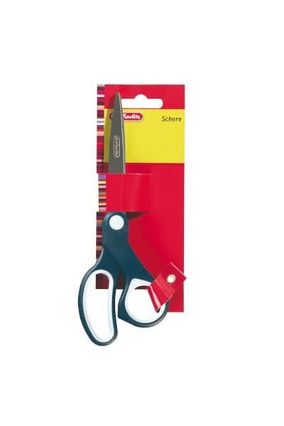 Herlitz Large Scissors 20.5 cm, Material Metal/Plastic, Ergonomic Handle, Blister