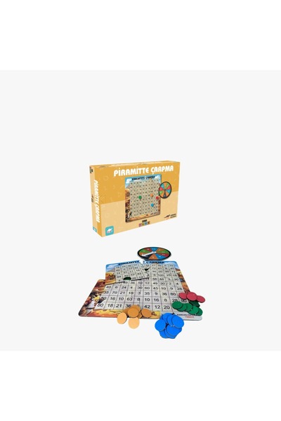 Hopiers Kanguru Matematik Piramitte Çarpma Oyunu - Çarpma İşlemi Öğreten Arke...