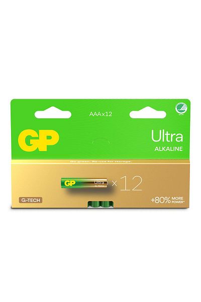 Inna marka Bateria alkaliczna GP ULTRA AAA/LR03, zestaw 12 sztuk, 151447
