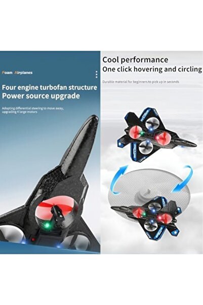 Generic RC Plane Helicopter, RTF 2.4GHz 6-axis Gyro Quadcopter with LED Night Lights, 3D Flip 360°