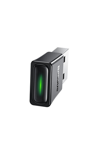 Baseus Adaptor conector transmițător receptor Bluetooth 5.3 USB rază de acțiune 20m negru