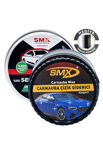 SMX Çizik Giderici 270gr, Final Wax 150ml + Hediye Takoz Cila Süngeri ????