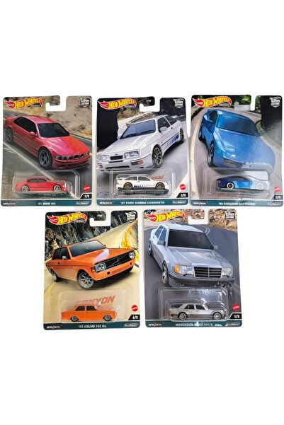 HOT WHEELS Premium Car Culture 2023 - Canyon Warriors 5 li Set