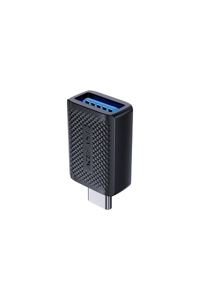Acefast Adaptor USB-A la USB-C 3.0 (mascul) 5Gb/s - Negru