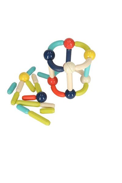 Glow Goods Set Interactiv Piese Magnetice 3D de Construit Educational si Creativ pentru Copii, 36 Elemente, Mul