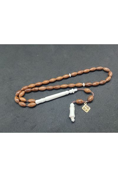 İskeçe Exclusive Halil Hilmi Master Artifact Hand Size Camel Bone Combination Natural Kuka Certified 8209
