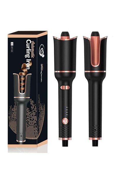 COOYA Hair Curler,Automatic Curling Iron with 4 Heat Settings,Safety Shut Off
