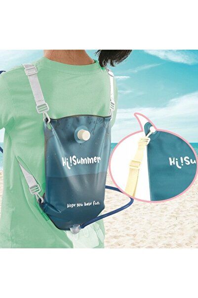 zola Πιστόλι νερού, εμβέλεια 8 m, χωρητικότητα 1,5 l, 28x4x12,5 cm, σακίδιο πλάτης 23 x 30 cm, λευκό/μπλε