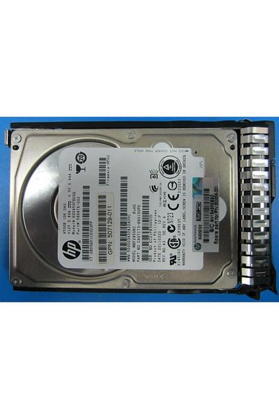 HP Enterprise HDD SAS de 450 GB, 6 GB, 10K, 2,5 inchi, SC, 653956-001