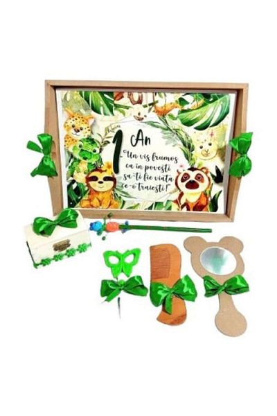 OEM Set tava mot/turta 6 piese, personalizat Jungle