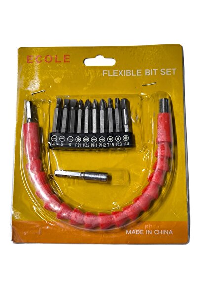 ECOLE 12 PARÇA ESNEK MATKAP UÇ SETİ