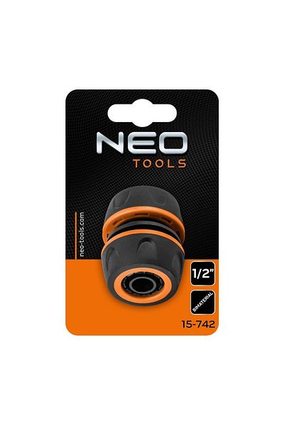 NEO Mufa furtun, cuplaj rapid, bimaterial, 1/2&#8243;,