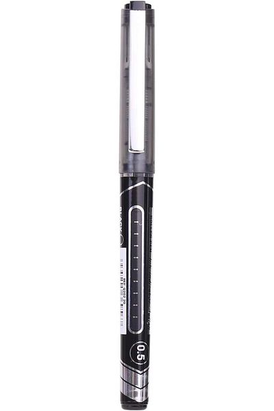 Deli ROLLER PEN .5MM BLACK MATE (1X12)